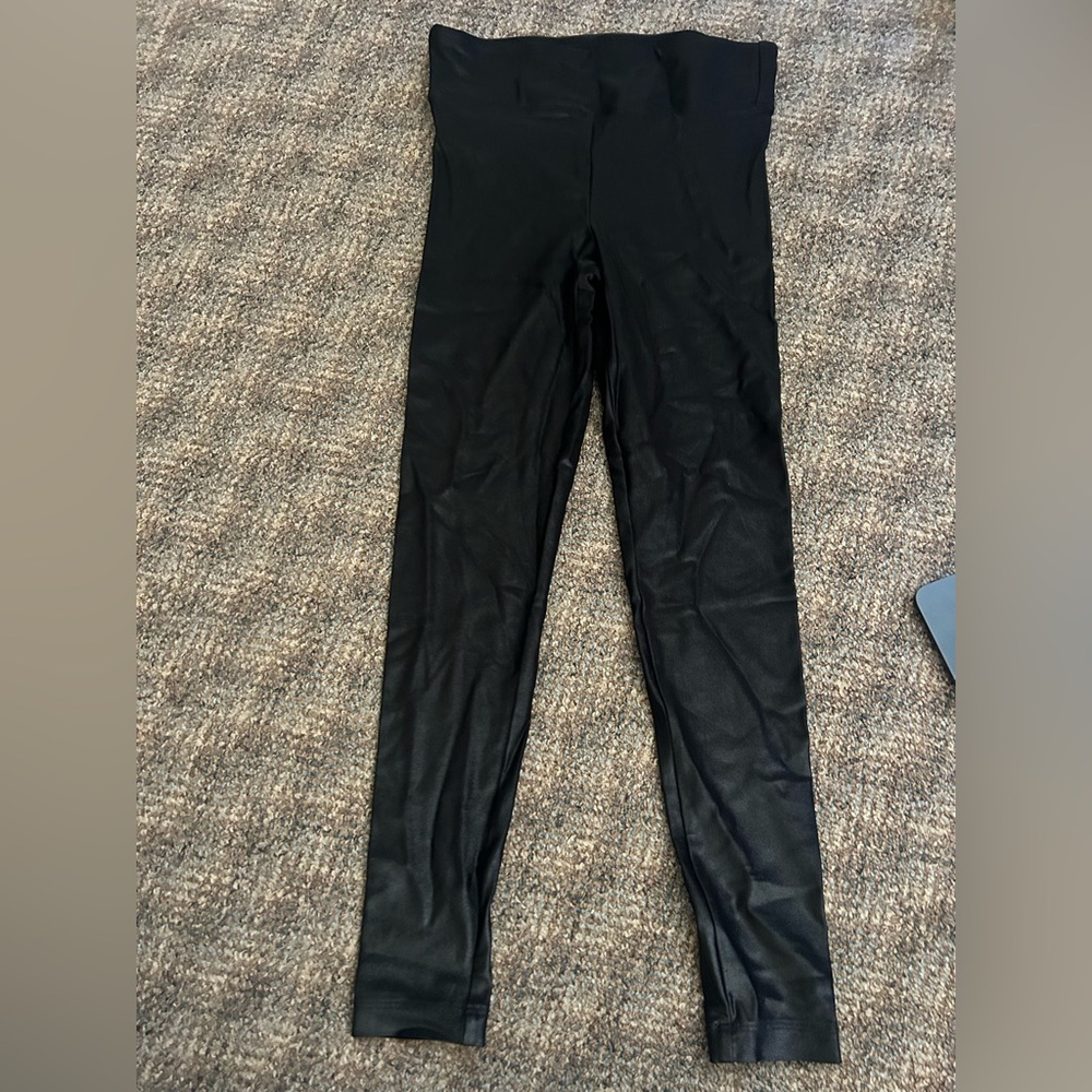 Koral Black shiney leggings